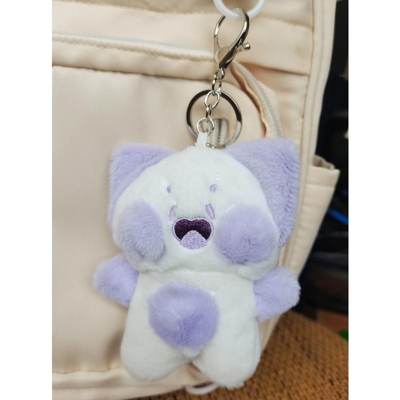 

Dudu Meow Plush Doll Pendant Doll Birthday Gift Catching Machine Toy Doll Doll Cat [keychain model]