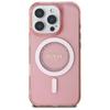 Guess Guhmp16Lpftdtep Iphone 16 Pro 6.3 Różowy/Pink Hardcase Iml Cyrkonie Magsafe