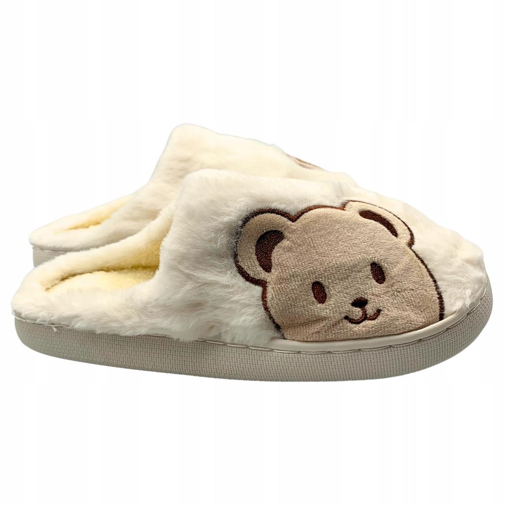 Winter Slippers Teddy Bear Women's Children's Warm Slippers S. 36-37