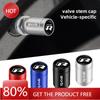 2025 Hot Car Styling Metal Car Tire Valve Caps Dust Prevention Accessories For R Volkswagen Bora GTI Magotan Beetle Tiguan R-Lin