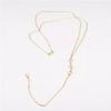 "European American Style Water Drop Tassel Body Chain Necklace for Women"