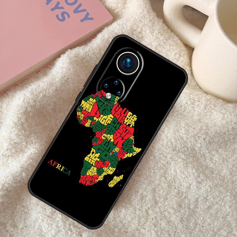 Africa Map Geogra Case For Honor X9a X8a X8b X9b X9c X8 X9 50 70 90 Lite Honor 200 Pro Magic 7 5 6 Lite Coque