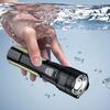 Multi-function Flashlight Zoom 5 Modes Adjustable Ultra Bright USB Rechargeable Portable Outdoor Camping Hiking Emergency Handheld Torch Lamp