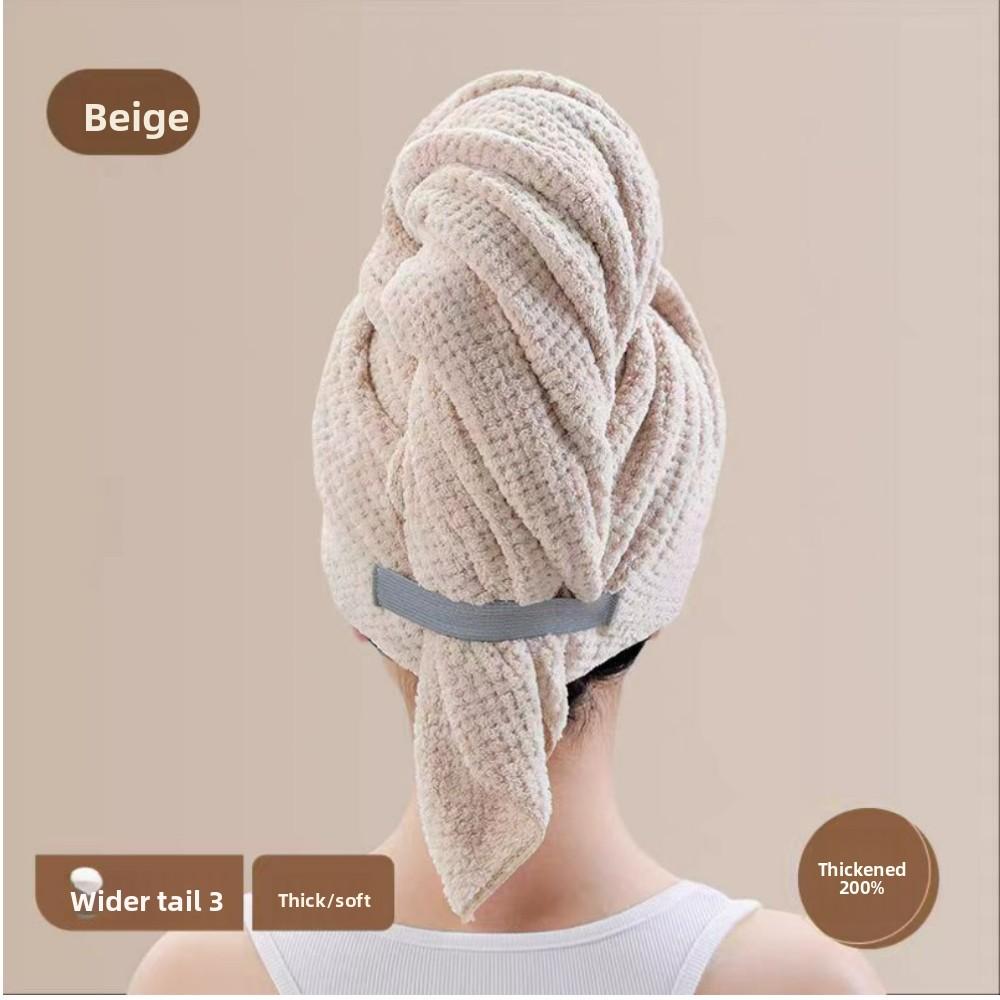 Extra Large Soft Hair Towel Wrap Quick Dry Microfiber Hair Turban for Long Hair