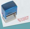 Printtoo Your Payment Will Be Appreciated Self Inking Rubber Stamp Pre,Inked Office Stamp, Home Office Business Stationery, 41 X 24 Mm,