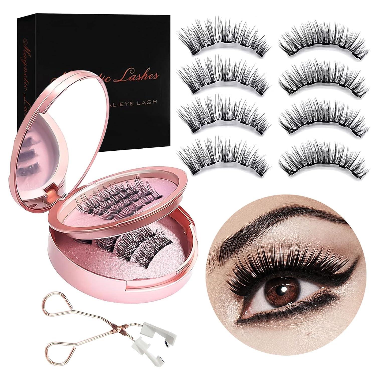 

Magnetic Eyelashes with Applicator рожевий