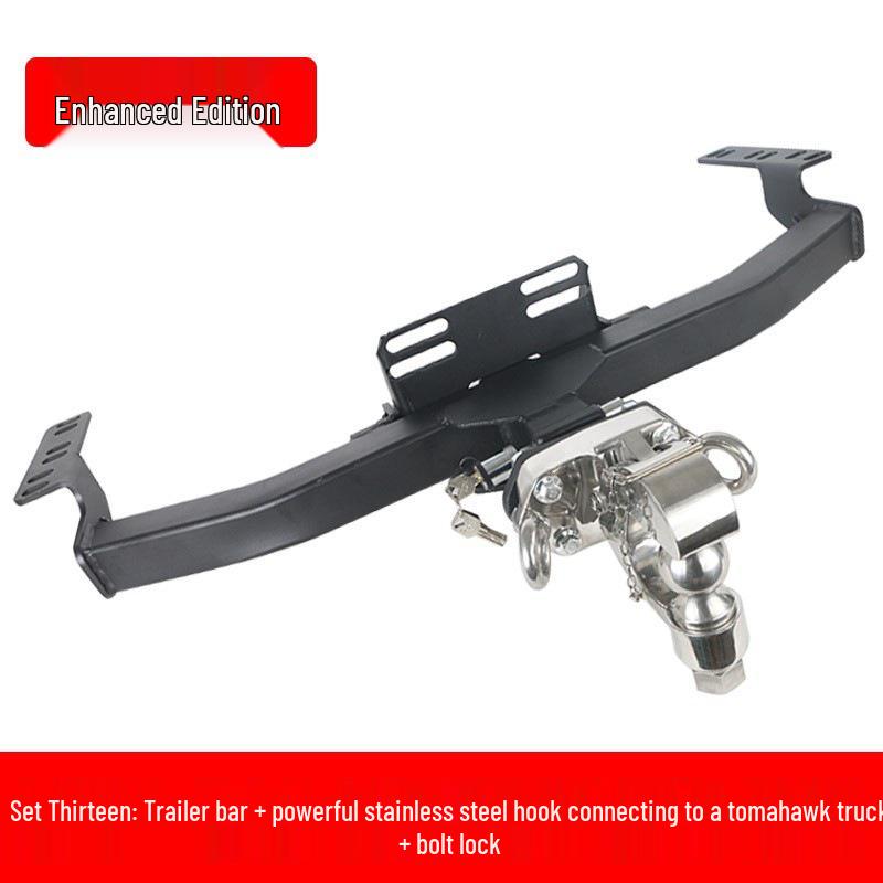Compatible Tow Hook Frame for Toyota Prado FJ: Rear Towing Modification