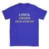 Logo Law And Order Graphic Printed T Shirts for Unisex Women Pure Cotton Tee Shirt Clothing