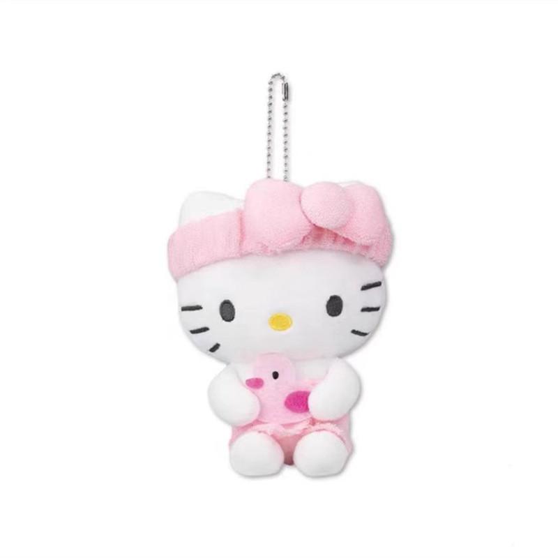 Charming Hello Kitty 50th Anniversary Plush Bear And Bunny Toy With Beautiful Designs