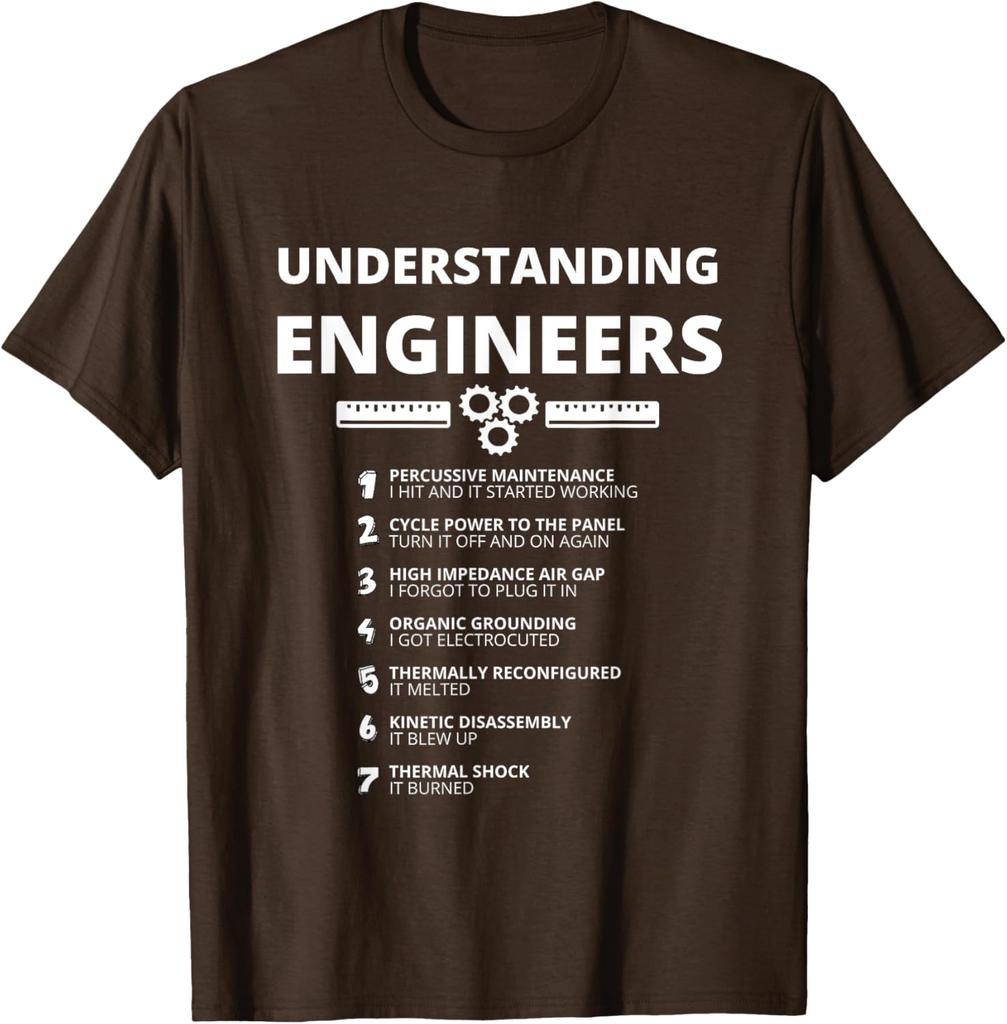 Understanding Engineers Funny Sarcastic Engineering Gift T-Shirt