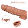 Realistic Penis Sleeve  Penis Extender Lifelike Cock Sleeve Penis Extension Penis Ring Enlarger Male Masturbator Adult Couples Sex Toys