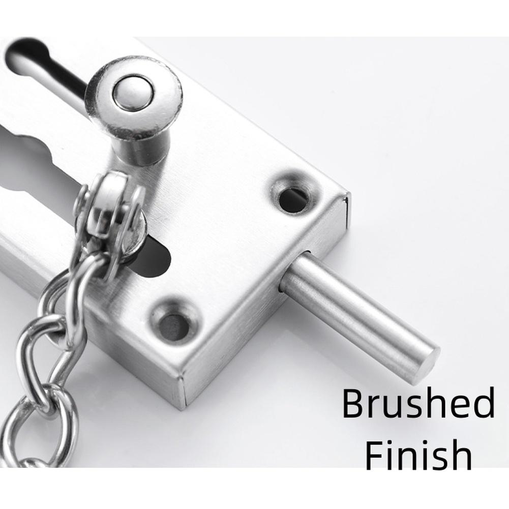 Anti-hotlinking Reverse Lock 91*44mm Security Chain Versatile Application Easy Installation Long-lasting Performance