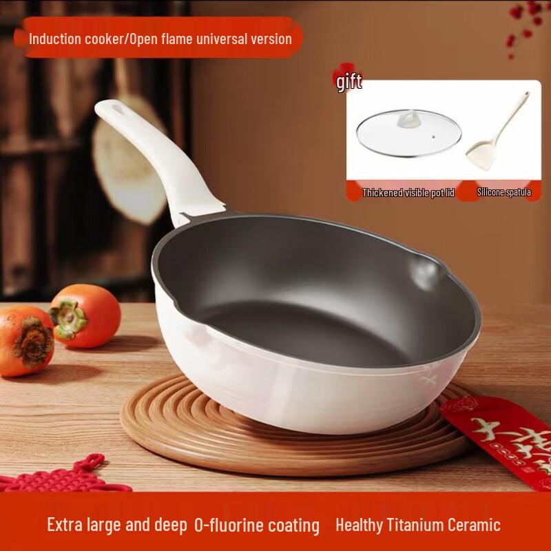 Uto 28cm Titanium Ceramic Non-Stick Frypan
