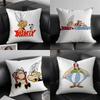 1pc Asterix And Obelix Pillow Case Square Bedroom Sofa Leisure Comfort Cushion Car Living Room Home Decoration