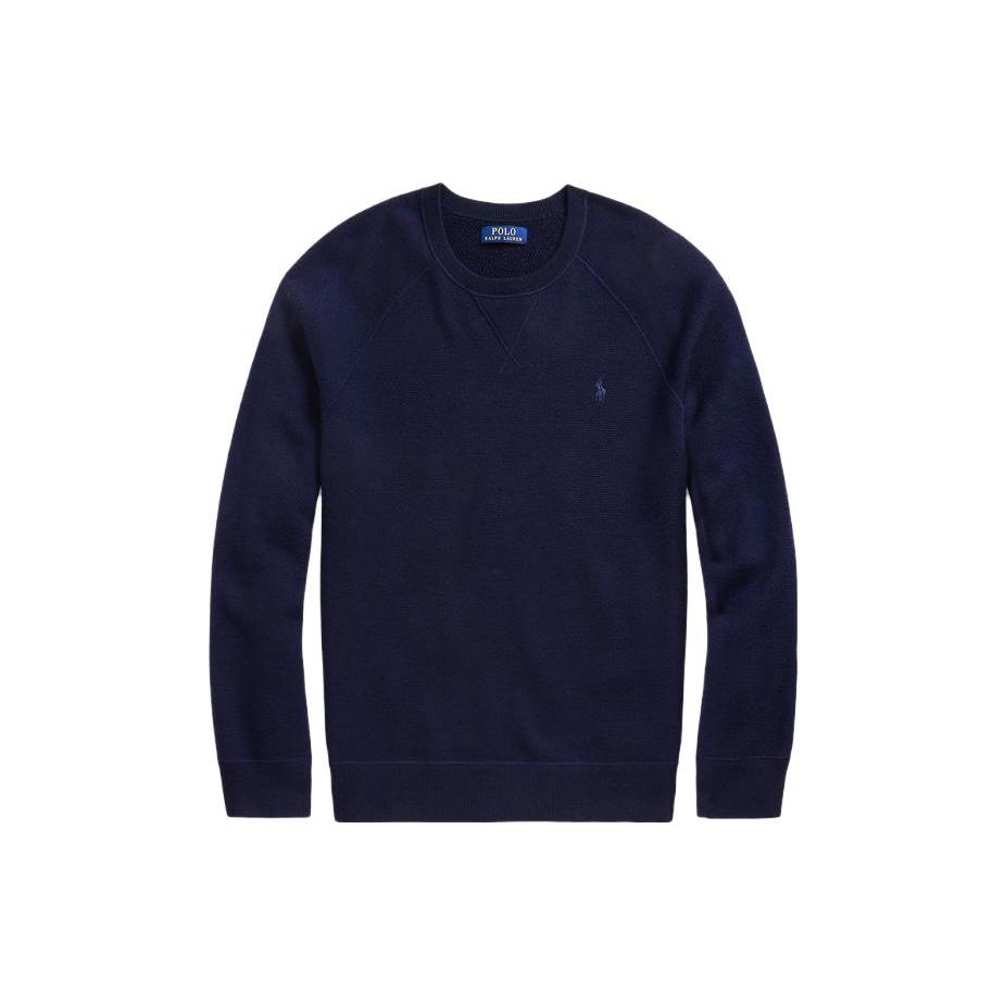 Polo Ralph Lauren FW23 Knitwear Slim Fit Men's Blue MNPOSWE16821589-400