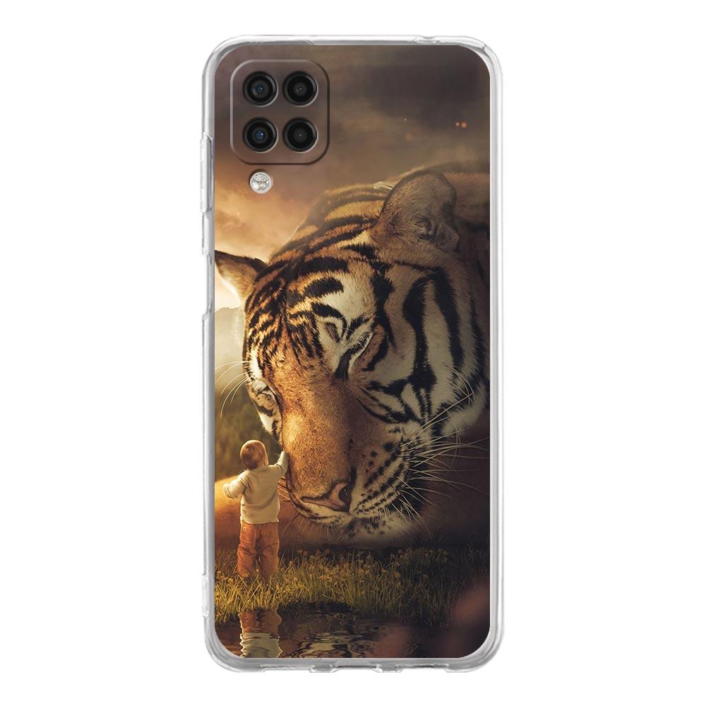 

Animal Cat Tiger Lion Phone Case For Samsung A13 A23 A33 A53 A73 5G Galaxy A01 A03s A11 A21s A31 A41 A51 A52 A71 M22 M31 Cover Samsung M31