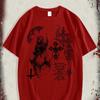 Men's High Street Hip-Hop Dark Style Printed T-Shirt, New Spring/Summer Collection