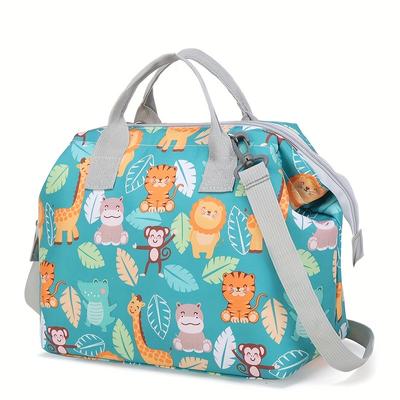 Wickeltaschen Tragbare Wickel-Schultertasche Wasserdicht Große Kapazität Mehrere Taschen Umhängetasche Baby Tasche Leichte Mama Handtasche