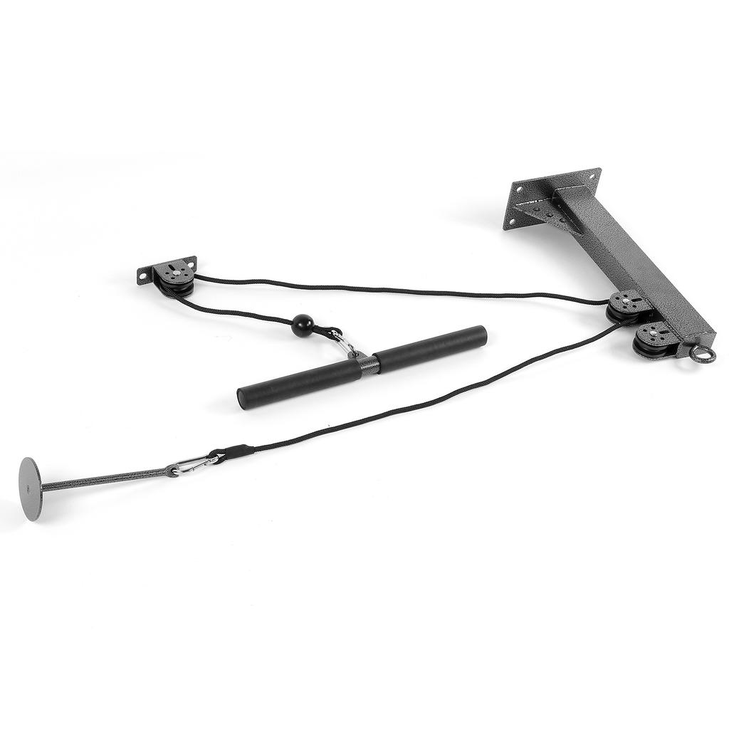 Fitness Wall Mount Stand Pulley Cable Attachment Arm Strength Trainning Workout Equipmen