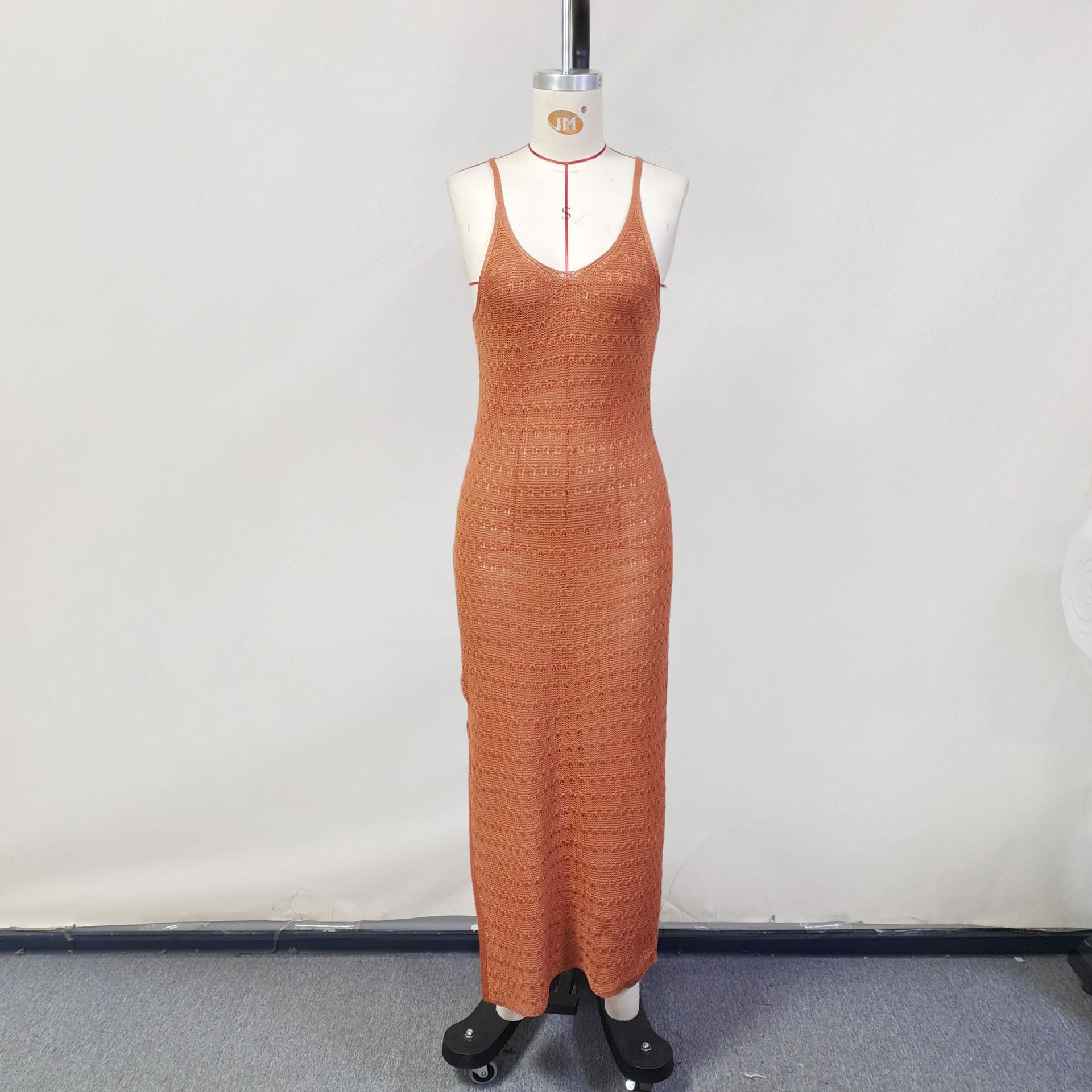 

Новая летняя пляжная юбка для женщин однотонная сексуальная вязаная пляжная юбка-худи для купальника-бикини L оранжевый