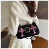 Hasp Handbags Metal Buckle Shoulder Bag Sling Bag Underarm Bags Simple Casual Canvas Tote Bags Fashion