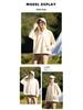 Unisex UV-Protection Hooded Ice Silk Summer Suit with Detachable Features
