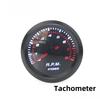 PinXin 1PC 52mm Smoke lens with sensor Boost gauge bar/Water temp/Oil temp/Oil pressure/Voltmeter/Tachometer RPM