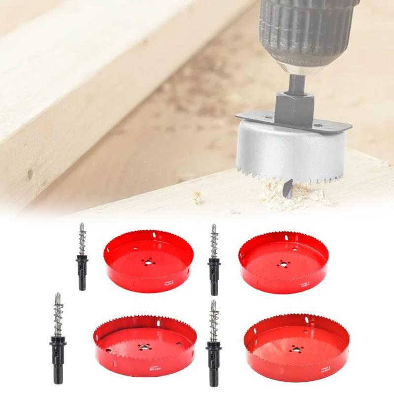 M42 Hss Metal Hole Saw Cutter Drill Bit For Wood Plaster Board Supplies Tools