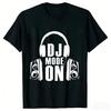 Electronic Hip Hop DJ Print Cotton TShirt  Summer 2026 New Design  Casual for Both Unisex and Women  Hip Hop Streetwear