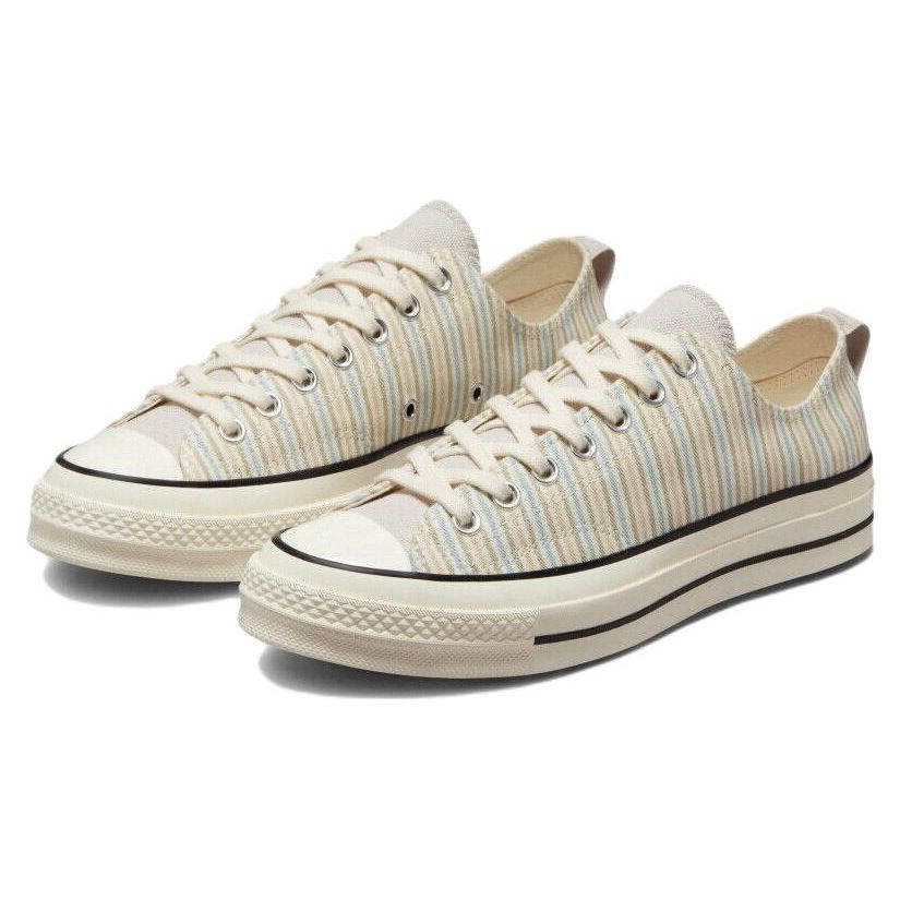 Converse Chuck 70 Low Pecan Stripes Unisex Sneakers Multi-Color Beige A02293C