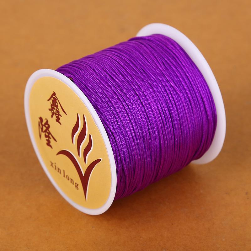 Non. 72 Fil de Jade Corde Tressée Kit de Matériel pour Bracelet et Collier DIY