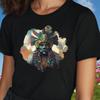 T-Shirt Women Aztec Warrior Motif Cotton Size S To 3XLWill Open In New Window or Tab