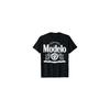 Classic Modelo Logo T Shirt Small Vintage Stylish Stretched Slightly Fashion Top For Everyday Wear Graphic Versatile