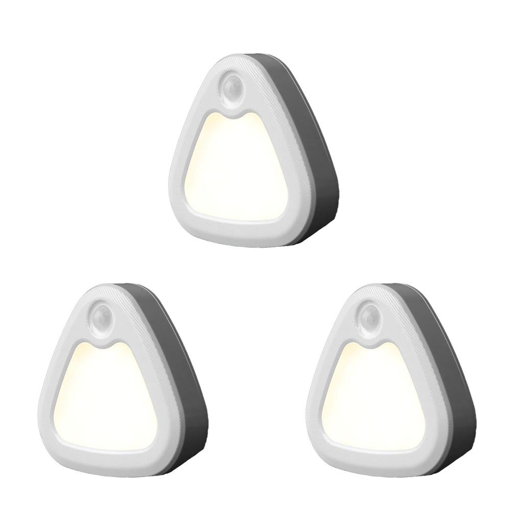 LED Human Body Induction Lamp Smart Home Bedroom Bathroom Corridor Wireless Battery Night Light