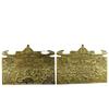 Brass Tai Sui Wall Five Blessings Bat Money Zodiac Year Hanging Ornament