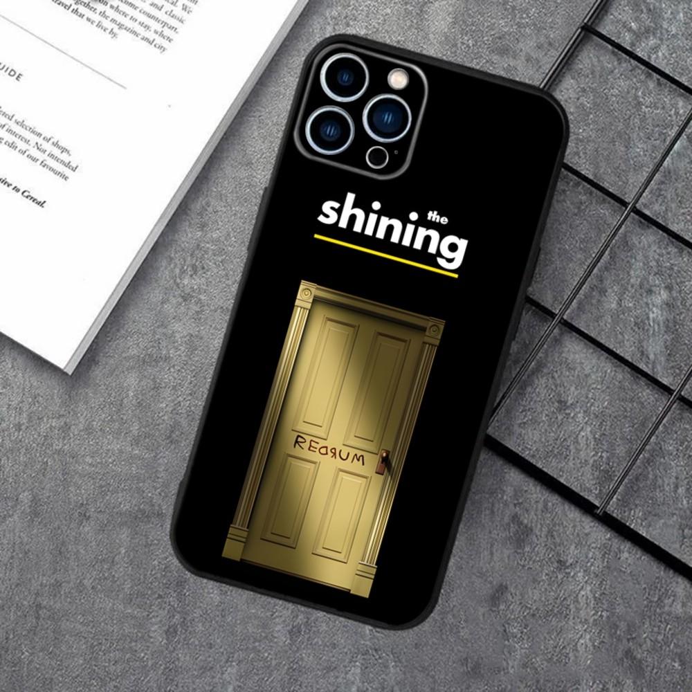 Movie The Shining Phone Case For Apple iPhone 15,14,13,12,11,XS,XR,X,8,7,Pro,Max,Plus,mini Silicone Black Cover