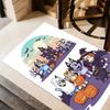 Halloween Night Adventure Area Rug Suitable for Kitchen Bedrooms Foyer Living Rooms Anti-slip Rug Decorate Offices Spiritual Gift