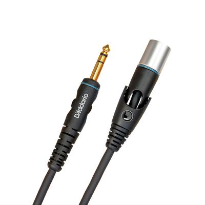 D'Addario Custom Series Microphone Cable PW-GMMS-05 (1.5m Swivel XLR-StPhone)