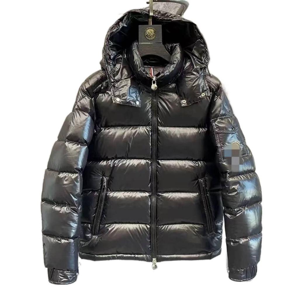 Pánská zimní bunda Maya Classic Black, mrazuvzdorná, zesílená, bavlněná, 2025