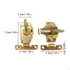 Dining Table Lock Connector Hardware Portable High Strength Accessory Elegant Hasp Buckle for