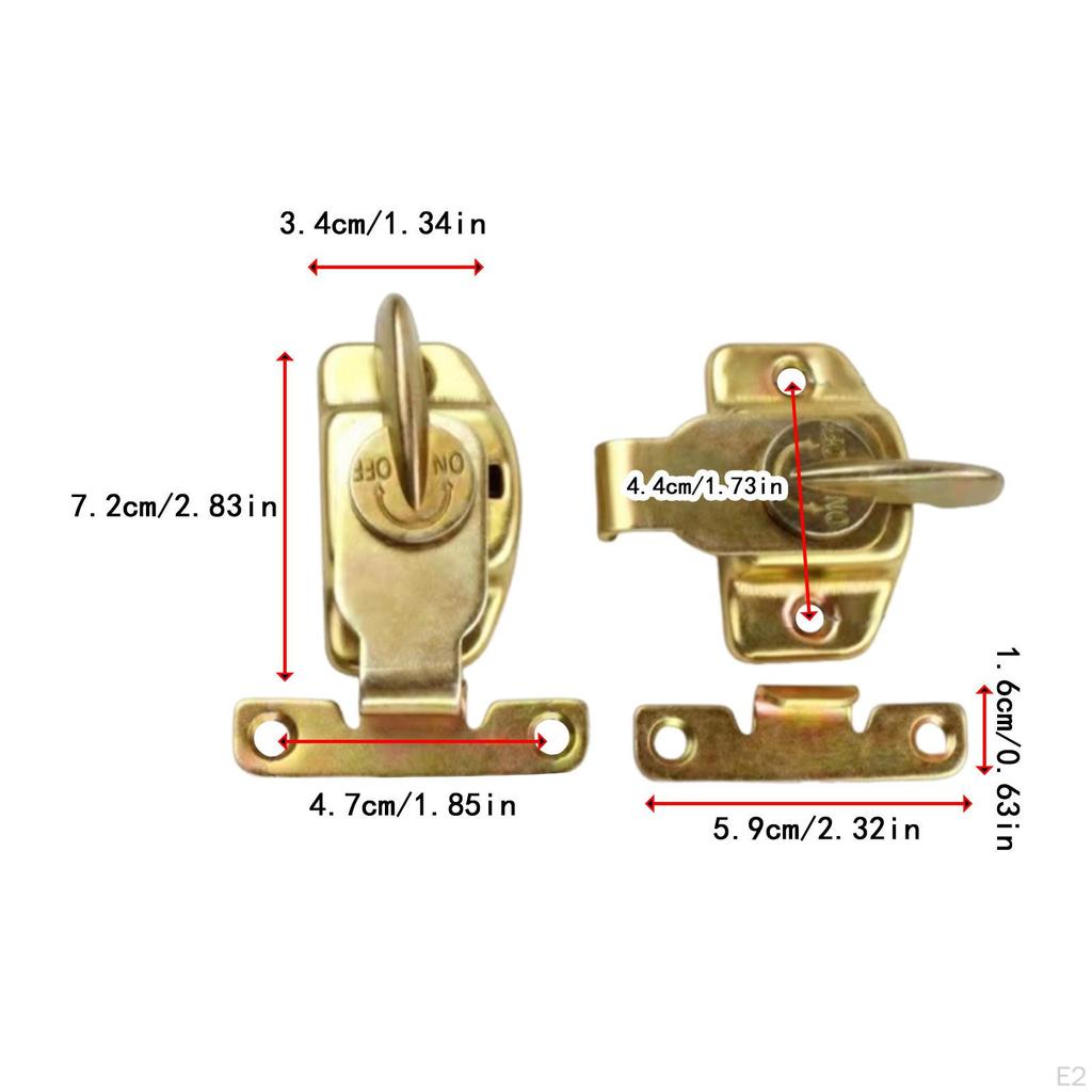 Dining Table Lock Connector Hardware Portable High Strength Accessory Elegant Hasp Buckle for