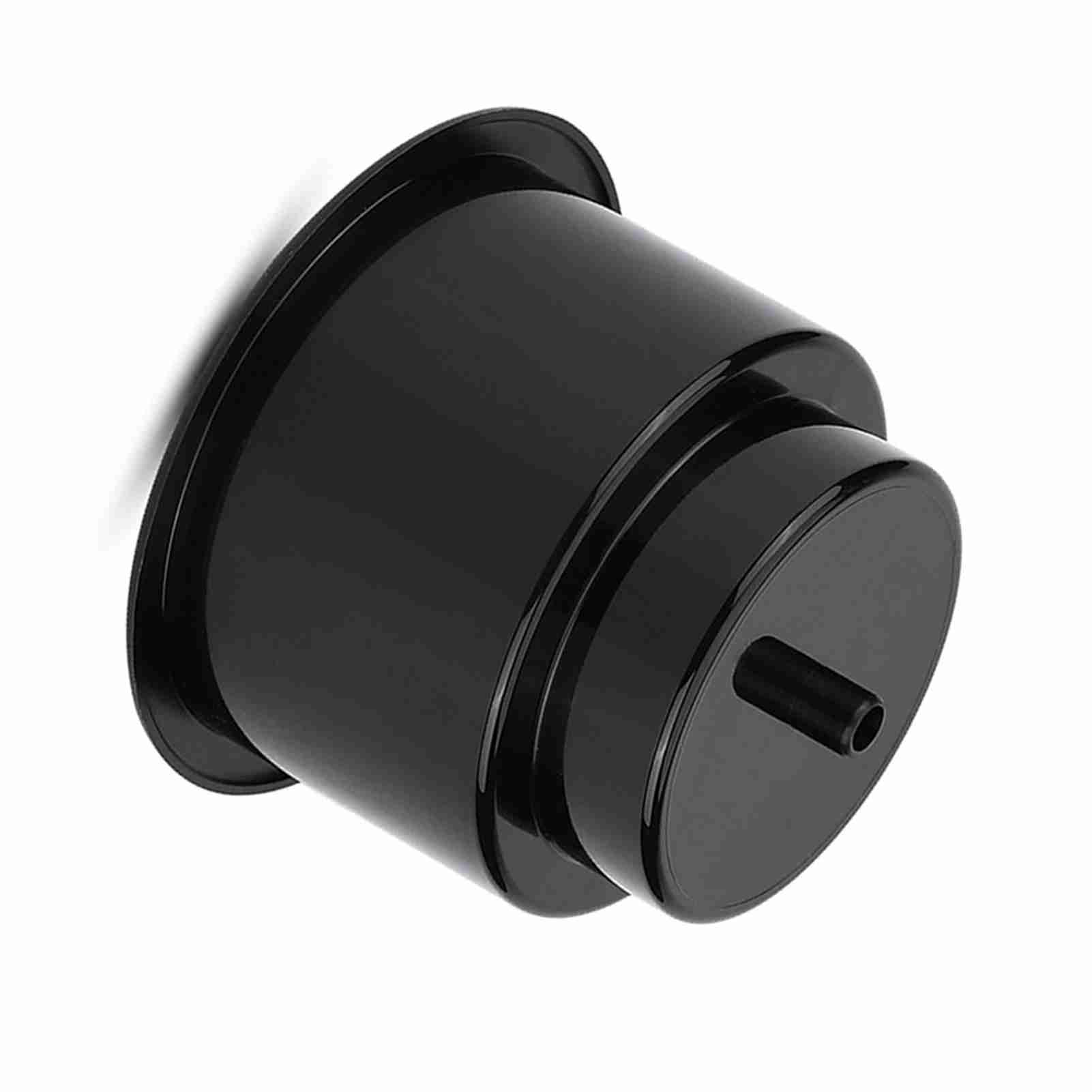 

Marine RV Boat Yacht Plastic Drink Cup Bottle Can Holder With Insert Drain Hole Universal Black
