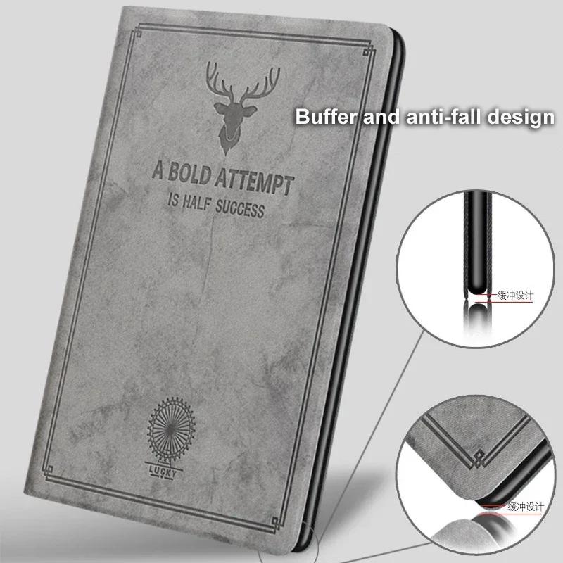 Premium Deer Head New Case for IPad 11th Gen A16 2025 Tablet Case For iPad Air 7 11 Inch Air7 13 " M3 Funda Leather Tablet Cover