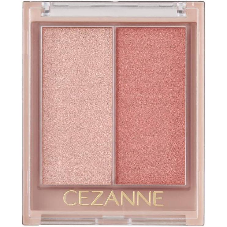 Cezanne Face Glow Color  01 Apricot Glow  02 Rose Glow 59g