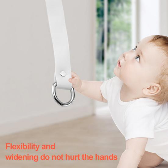4.2M Wall Mount Retractable Clothesline 180 Degrees Rotatable Folding Invisible