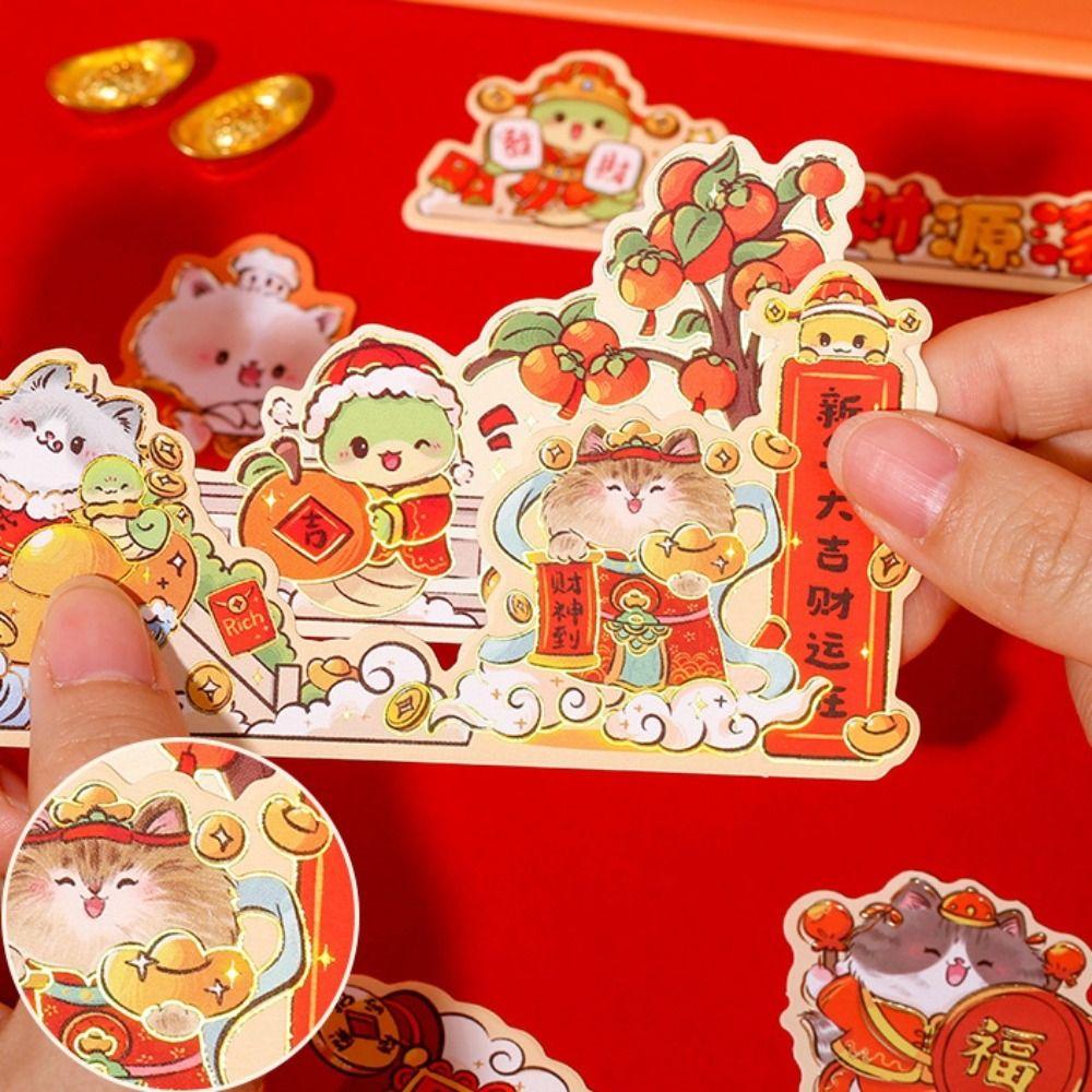 Mini Fortune Cat Calendar Multi-function Lucky Calendar Table Decor Creative Desk Calendar  Friend