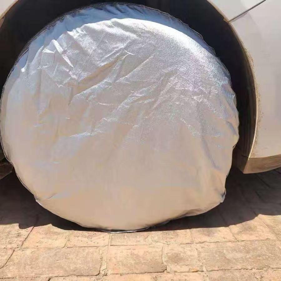 

Пылезащитный и солнцезащитный комплект чехлов на колеса для электрического трехколесного и четырехколесного транспортного средства 2 Covers for Small Four-Wheeler