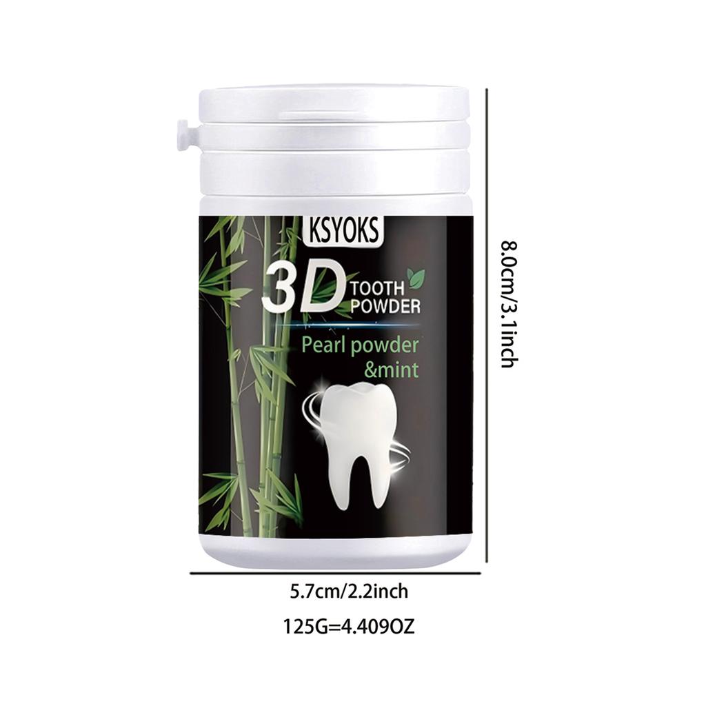 The surface of the teeth is shiny and the gaps between them are clean, so there is no need to worry about oral hygiene