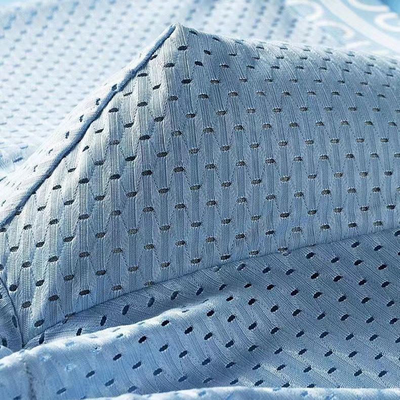 6pcs Men's Ice Silk Underwear Mesh Four Corner Shorts Summer Thin Breathable Large Flat Corner Shorts Boxer Brief