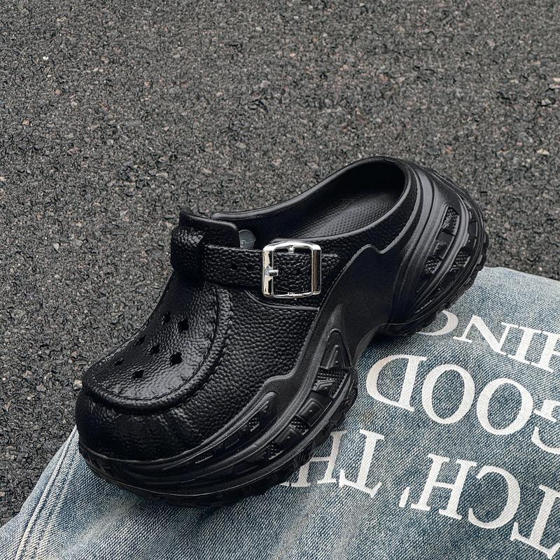 Hole shoes women's summer trend outer wear platform beach sandals sports fashion outdoor non-slip slippers